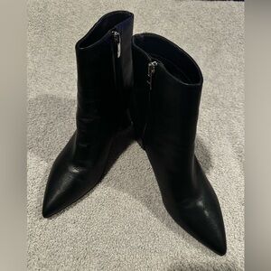Marc Fisher Black Ankle Booties